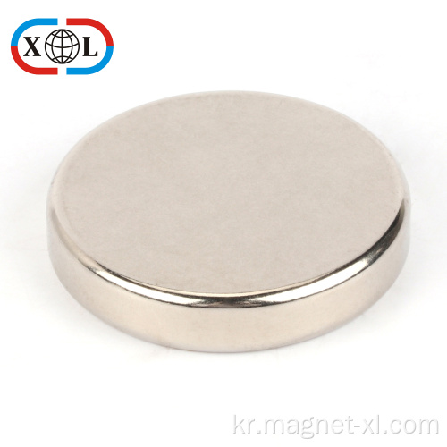 강한 도매 Nickle Finish Disc Neodymium Magnet